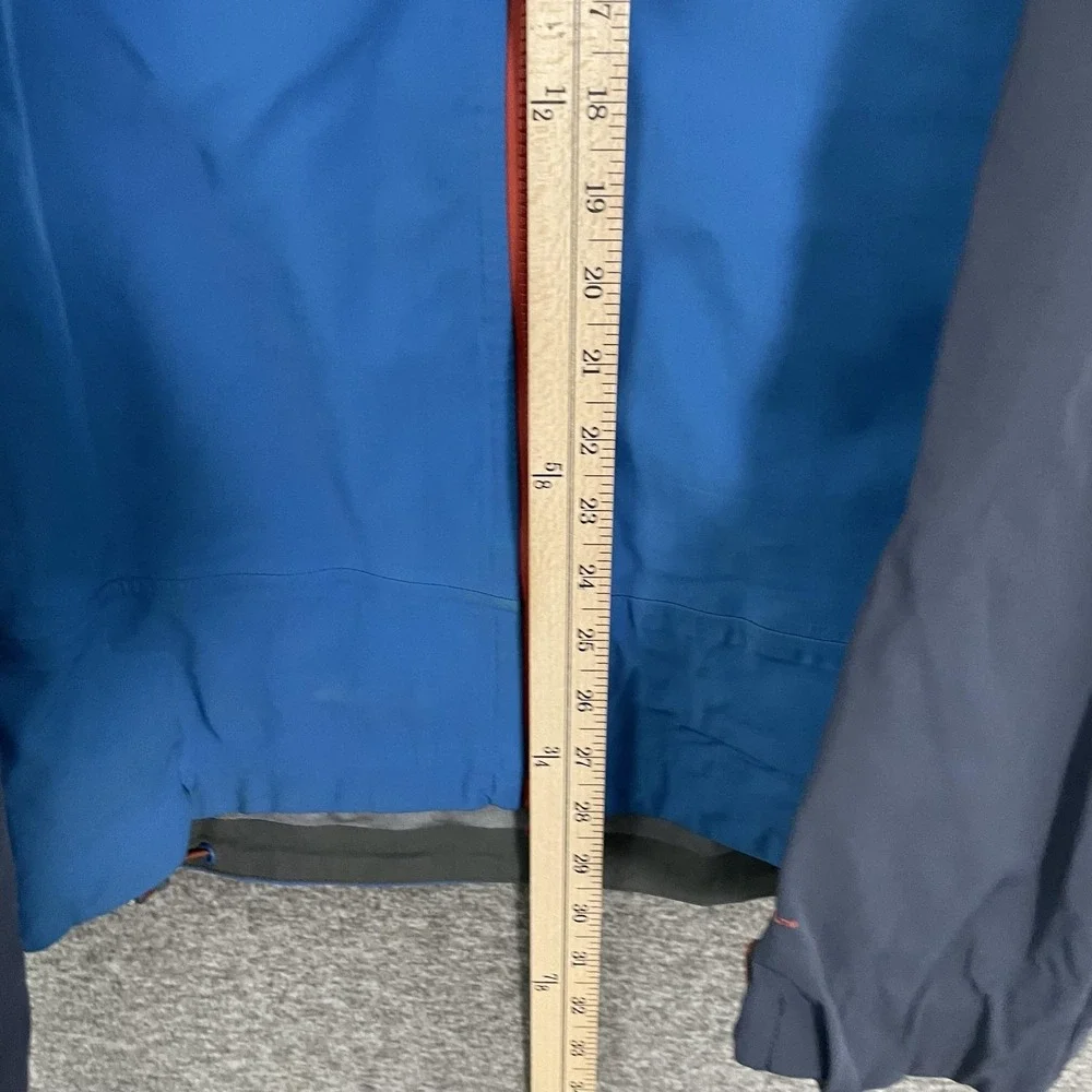 Outdoor Research Skyward II Jacket Mens Large Blue AscentShell Hooded Ski Shell